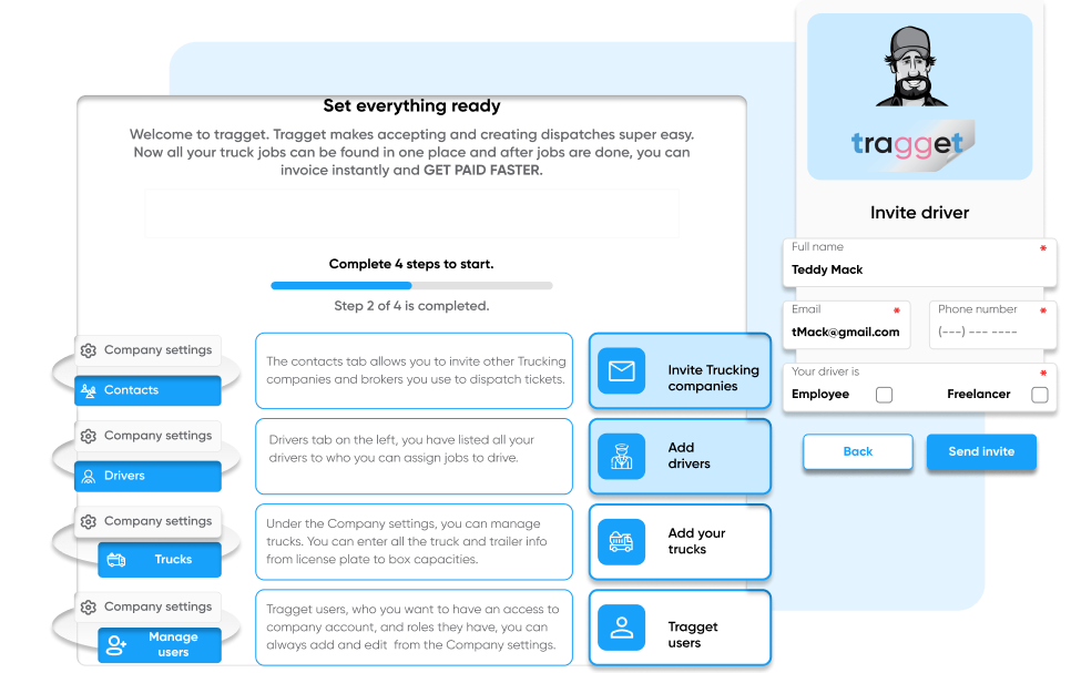 Setting up Trucking Company