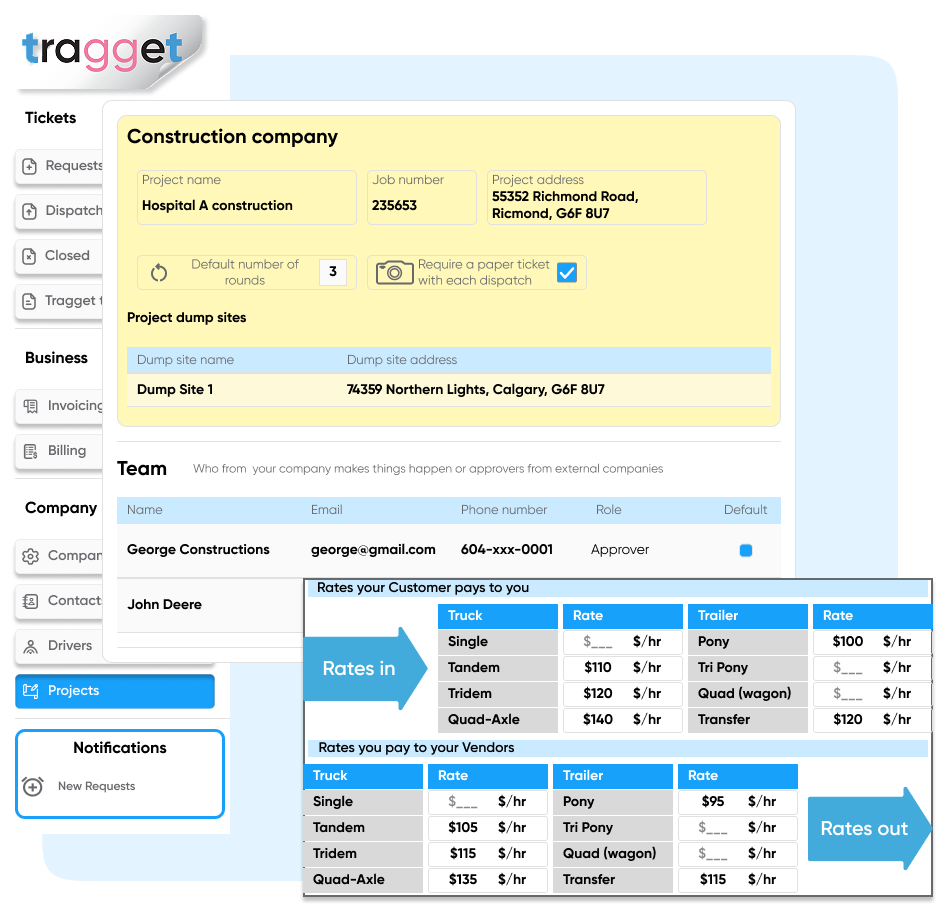 Trucking Company Dispatch